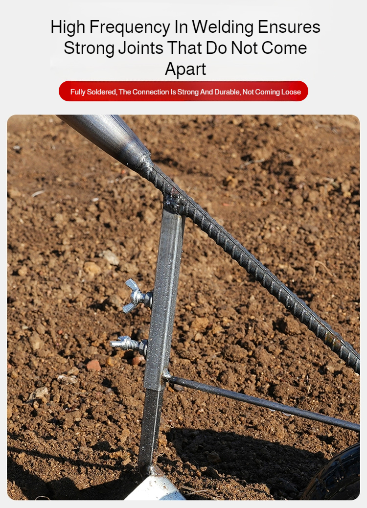 Household Hand-Pushed Hoe, Hoe, Hoe, Wheeled Hoe, Weeder, Garden Hoe, Micro Tillage Machine, Turning Soil, Trenching Plow, Push