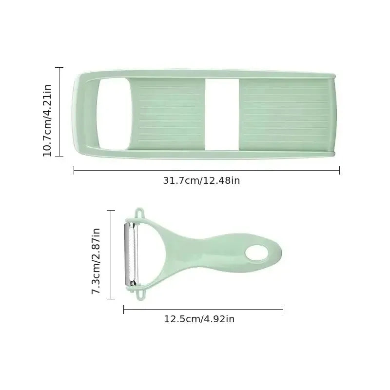 Household Vegetable Cutting Potato Slicer Shredder Multifunctional Fruit Grater Cutter Potato Household Chopper Kitchen