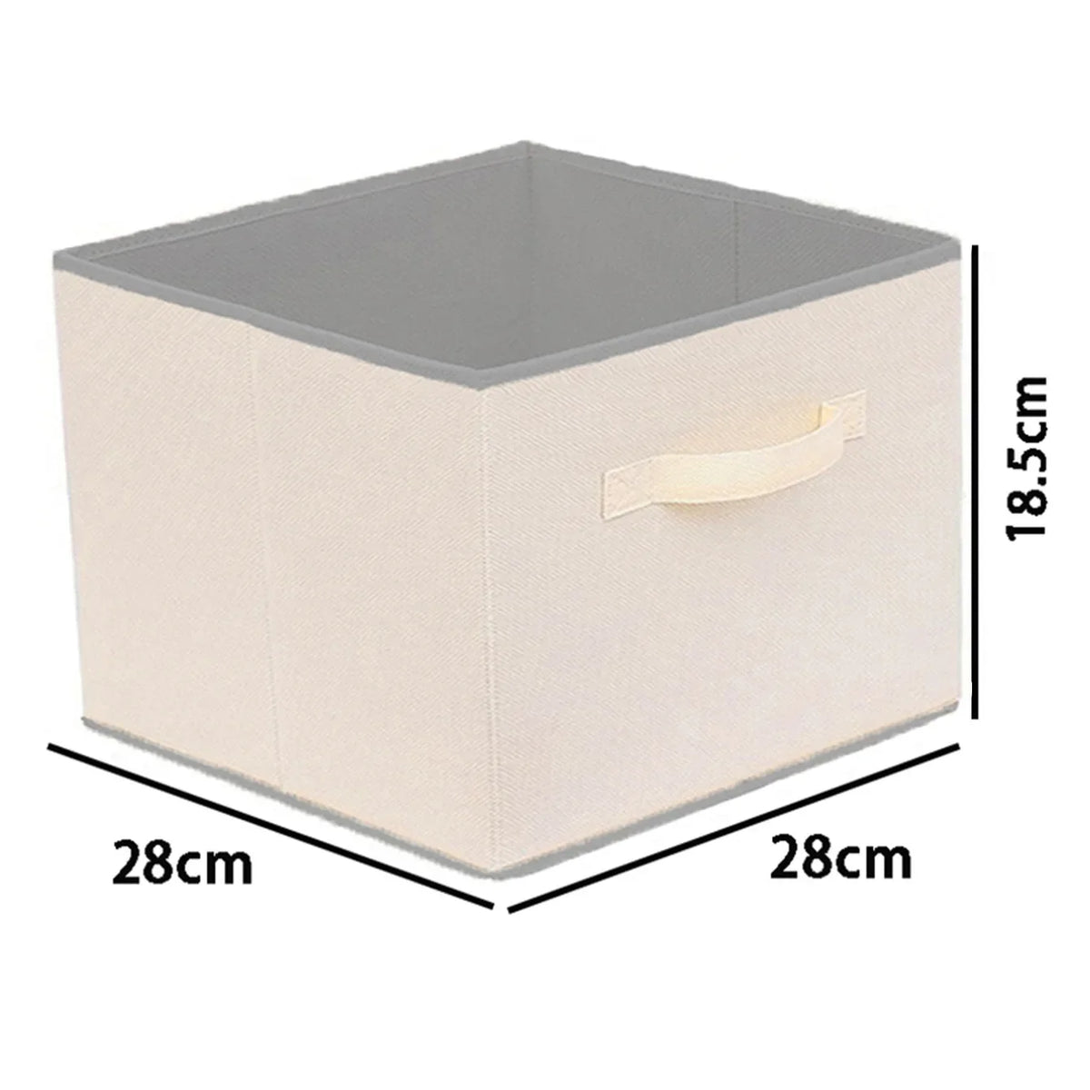 Fabric storage box Household wardrobe storage box Household drawer wardrobe storage