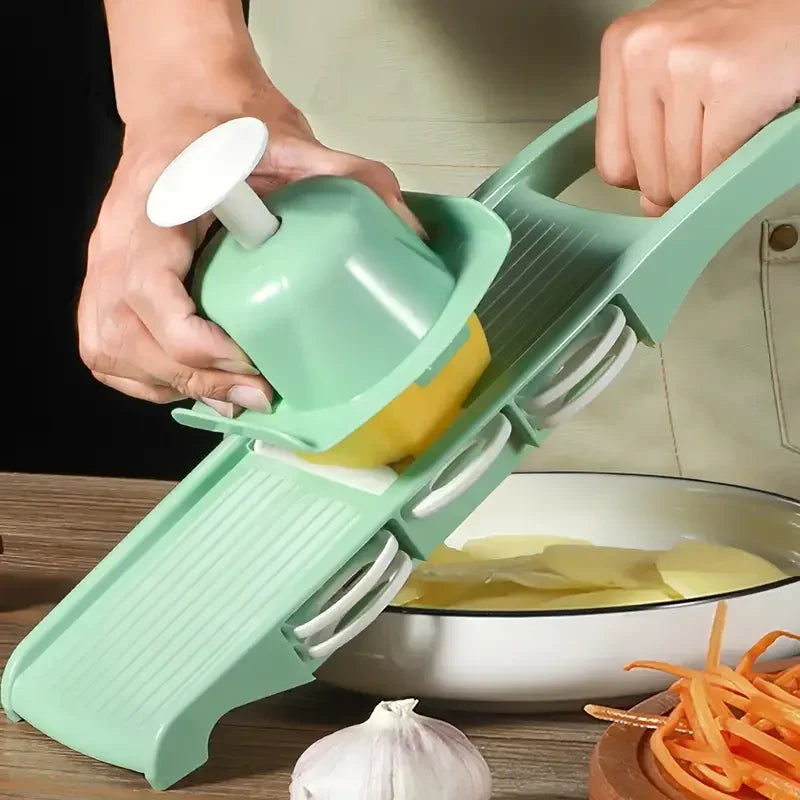 Household Vegetable Cutting Potato Slicer Shredder Multifunctional Fruit Grater Cutter Potato Household Chopper Kitchen