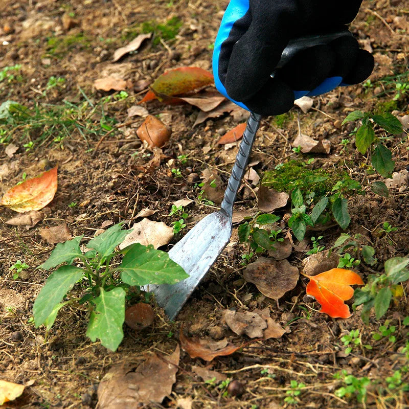 Old-Fashioned Forging and Planting Tools Digging Soil Weeding Shovel Household Loosening Shovel Garden Tools