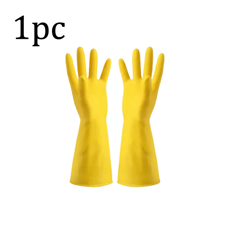 Household Dishwashing Gloves Waterproof Kitchen Washing Bowl Washing Clothes Vegetable Cleaning Car Washing Housekeeping Unisex