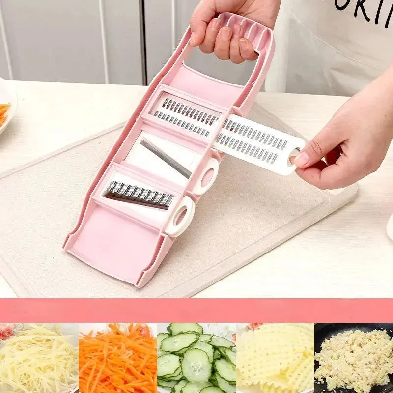 Household Vegetable Cutting Potato Slicer Shredder Multifunctional Fruit Grater Cutter Potato Household Chopper Kitchen