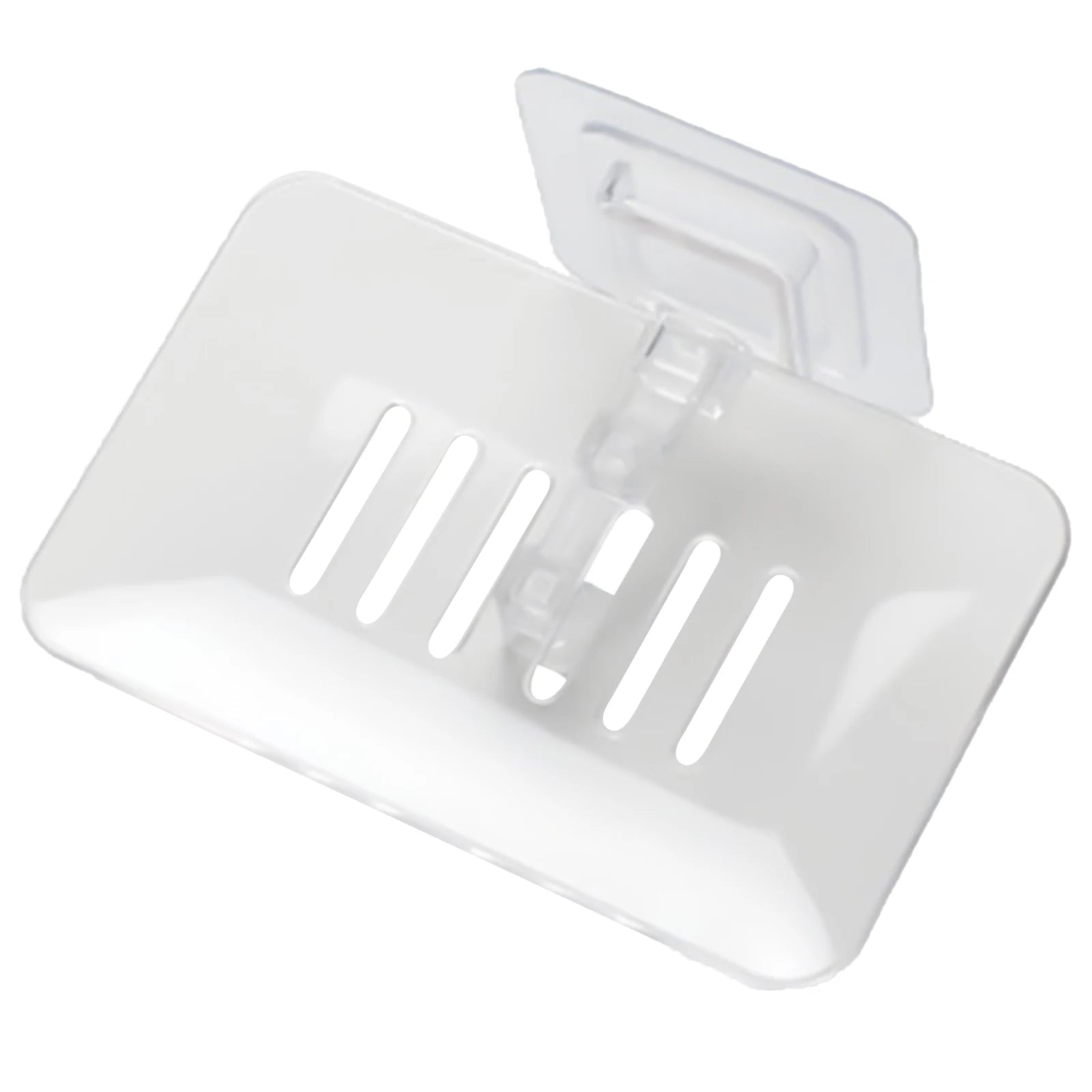 Household Wall Mounted Soap Holder Soap Dishes Sponge Scrubber Box for Home Flat Dormitory Hotel