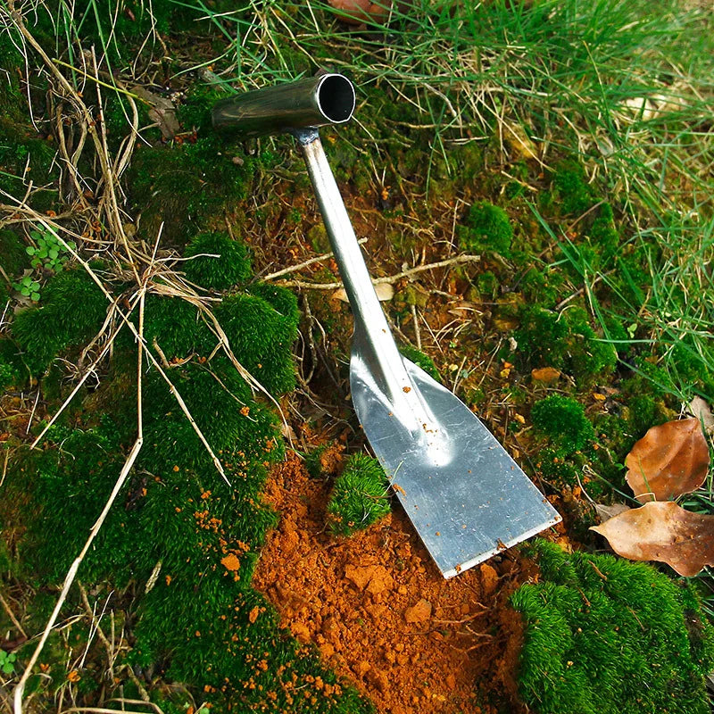 Old-Fashioned Forging and Planting Tools Digging Soil Weeding Shovel Household Loosening Shovel Garden Tools
