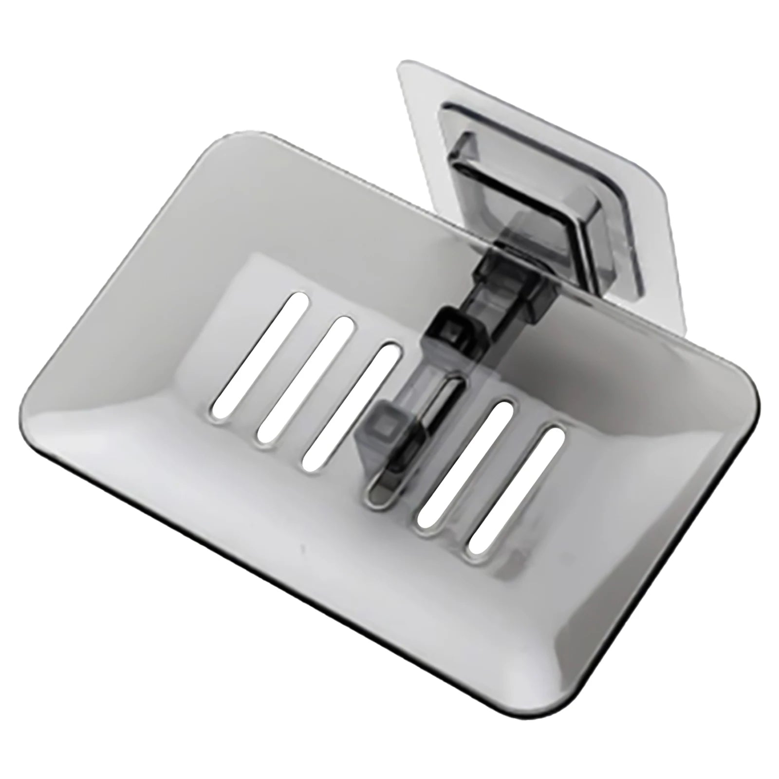 Household Wall Mounted Soap Holder Soap Dishes Sponge Scrubber Box for Home Flat Dormitory Hotel