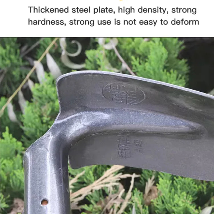 Household large hoe allsteel thickened weeding tool outdoor agricultural land reclamation Digging Vegetable Planting farming too