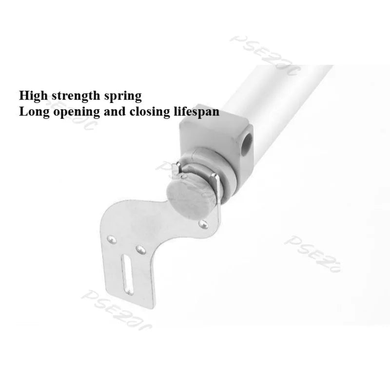 Household Door Closer with Buffering Damping Aluminum Alloy Sliding Glass Door Simple Household Automatic Door Closer