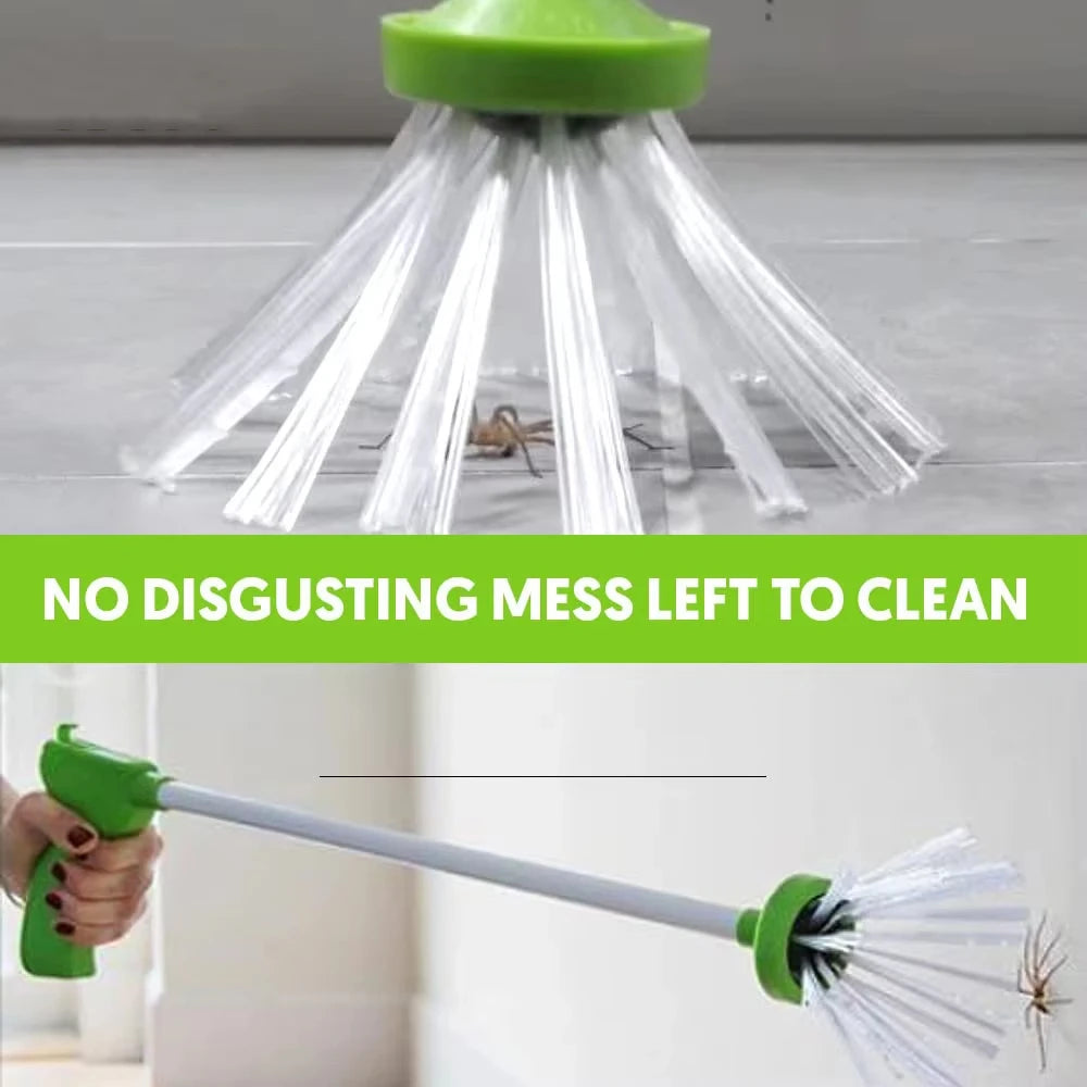 Foldable household tool spider catcher clip insect catcher cute catcher Abs household outdoor