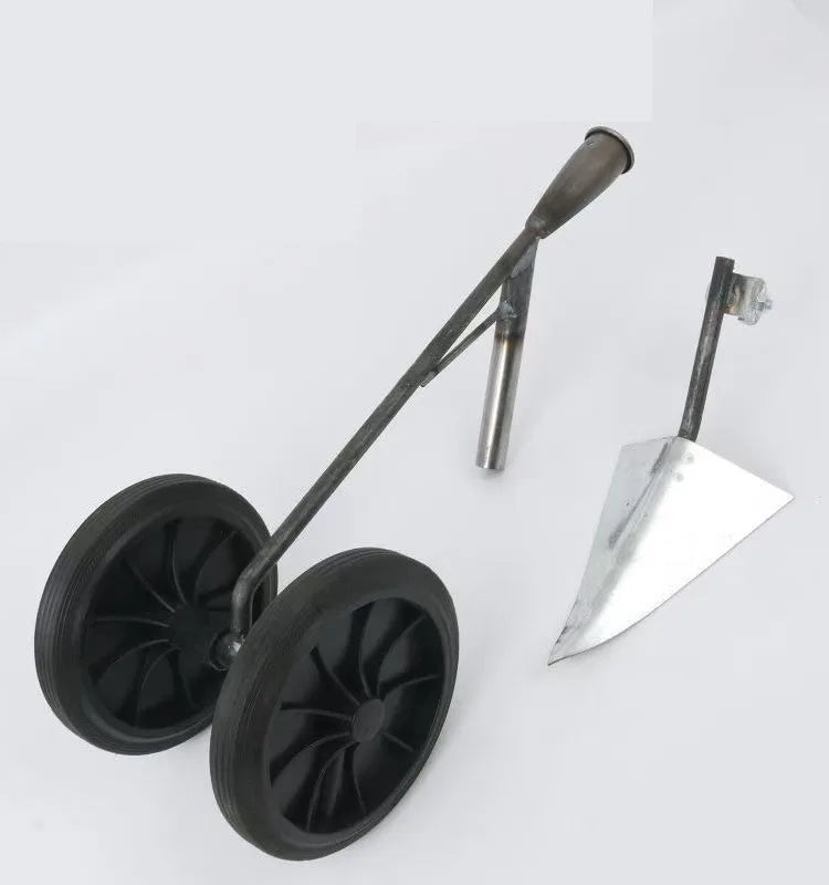 Household Hand-Pushed Hoe, Hoe, Hoe, Wheeled Hoe, Weeder, Garden Hoe, Micro Tillage Machine, Turning Soil, Trenching Plow, Push