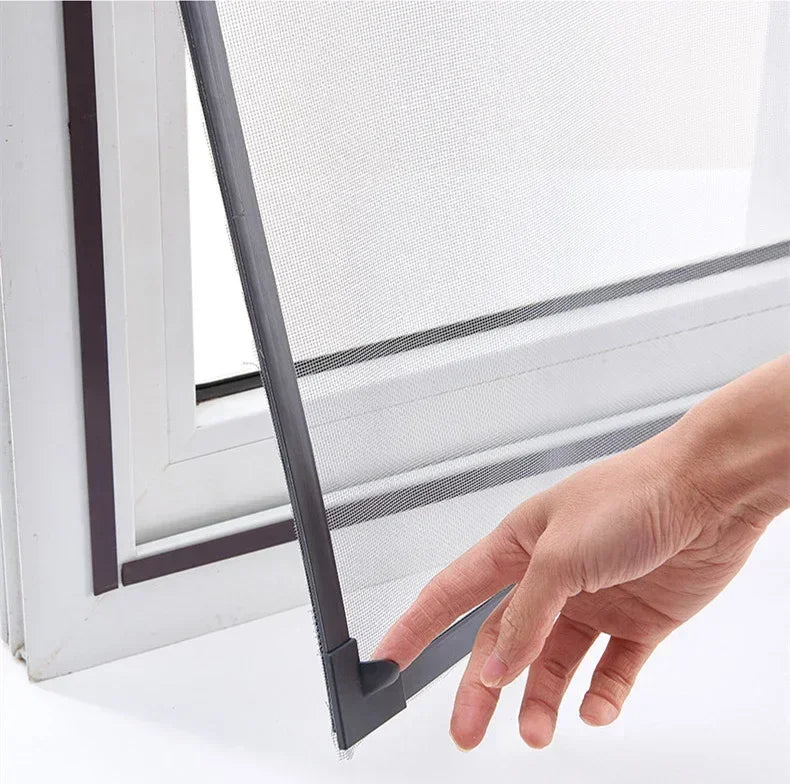Magnetic Mesh Mosquito Screen, Household Invisible Screen Window, Simple, Household Use, Automatic Shutdown Magnetic Window