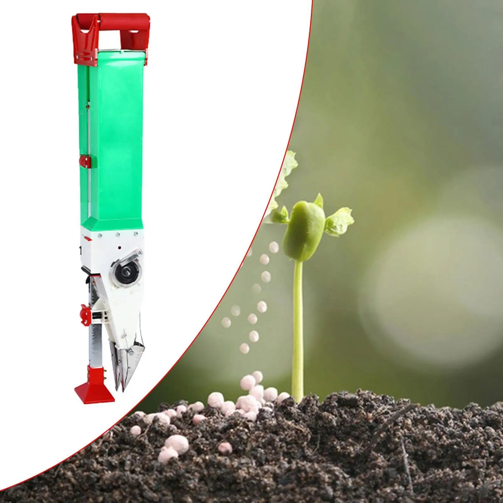 Household Corn Peanut Seeder Row Planter Farming Tool for Household Seeding