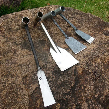 Old-Fashioned Forging and Planting Tools Digging Soil Weeding Shovel Household Loosening Shovel Garden Tools